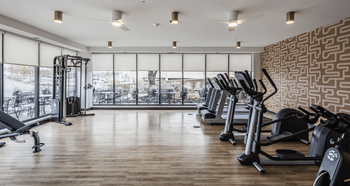 State-of-the-art fitness center